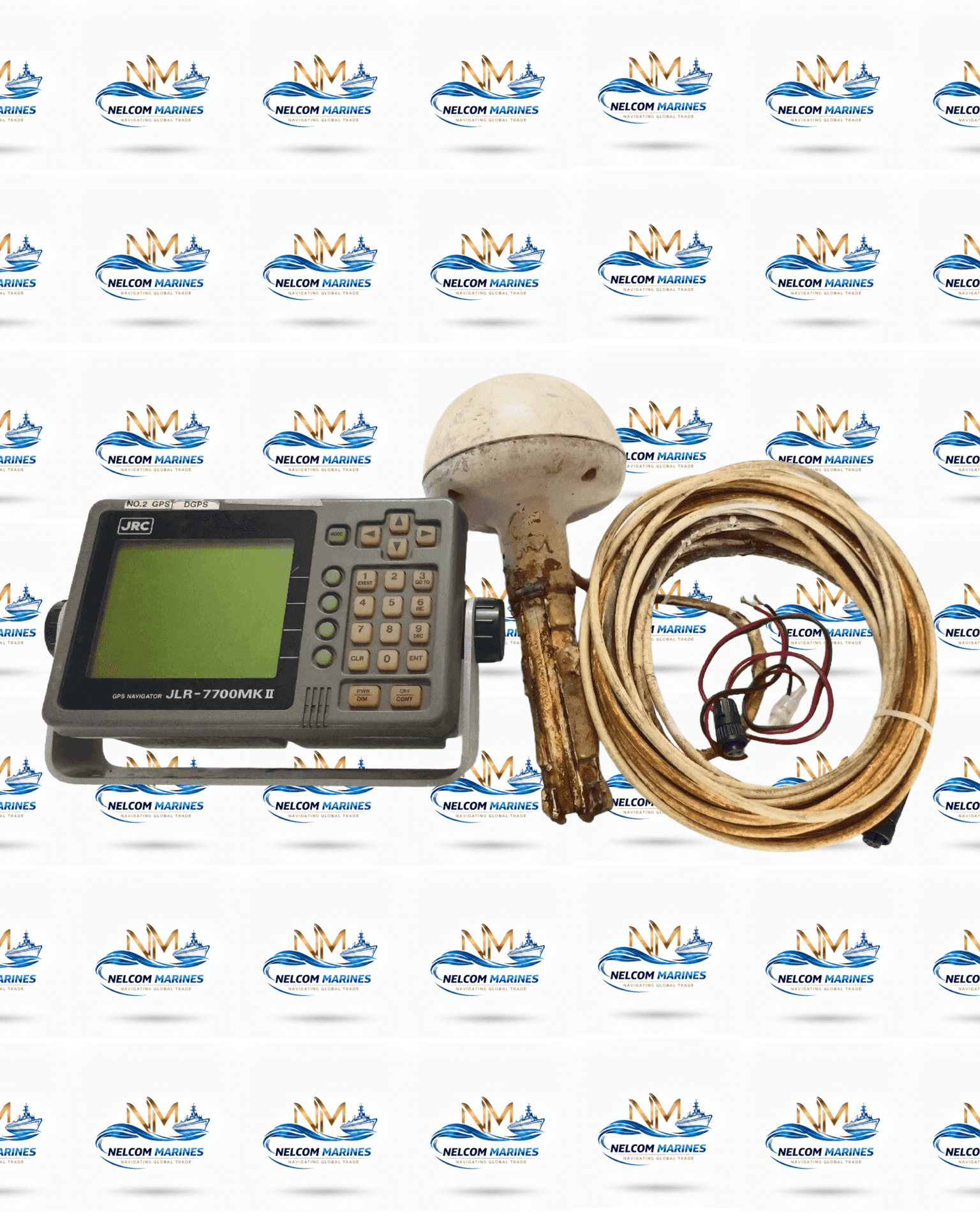 Used JRC JLR-7700 MK2 MARINE GPS from Alang - Thumbnail 4